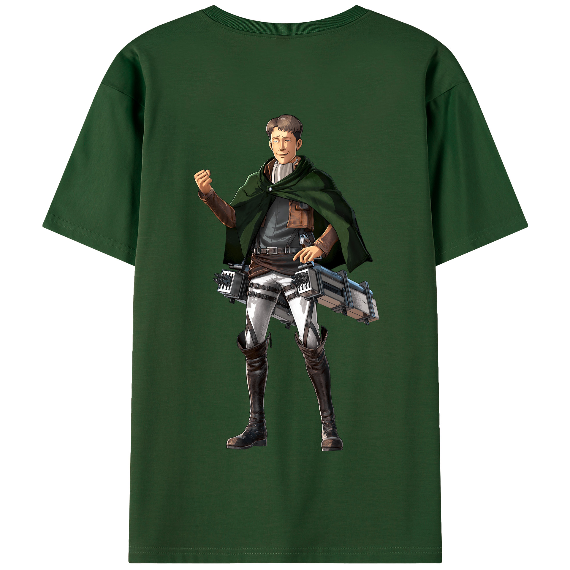（画像用） 進撃の巨人 Attack on Titan 綿100％半袖Tシャツ（背面プリント）